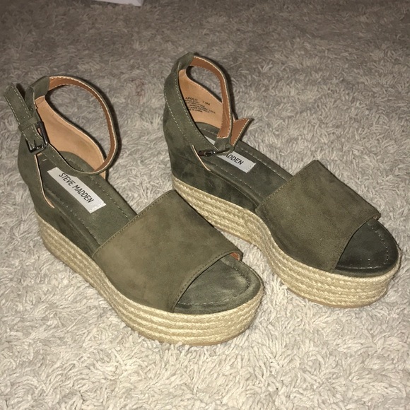 Steve Madden Shoes - Steve Madden Apolo Espadrille Wedge Sandal